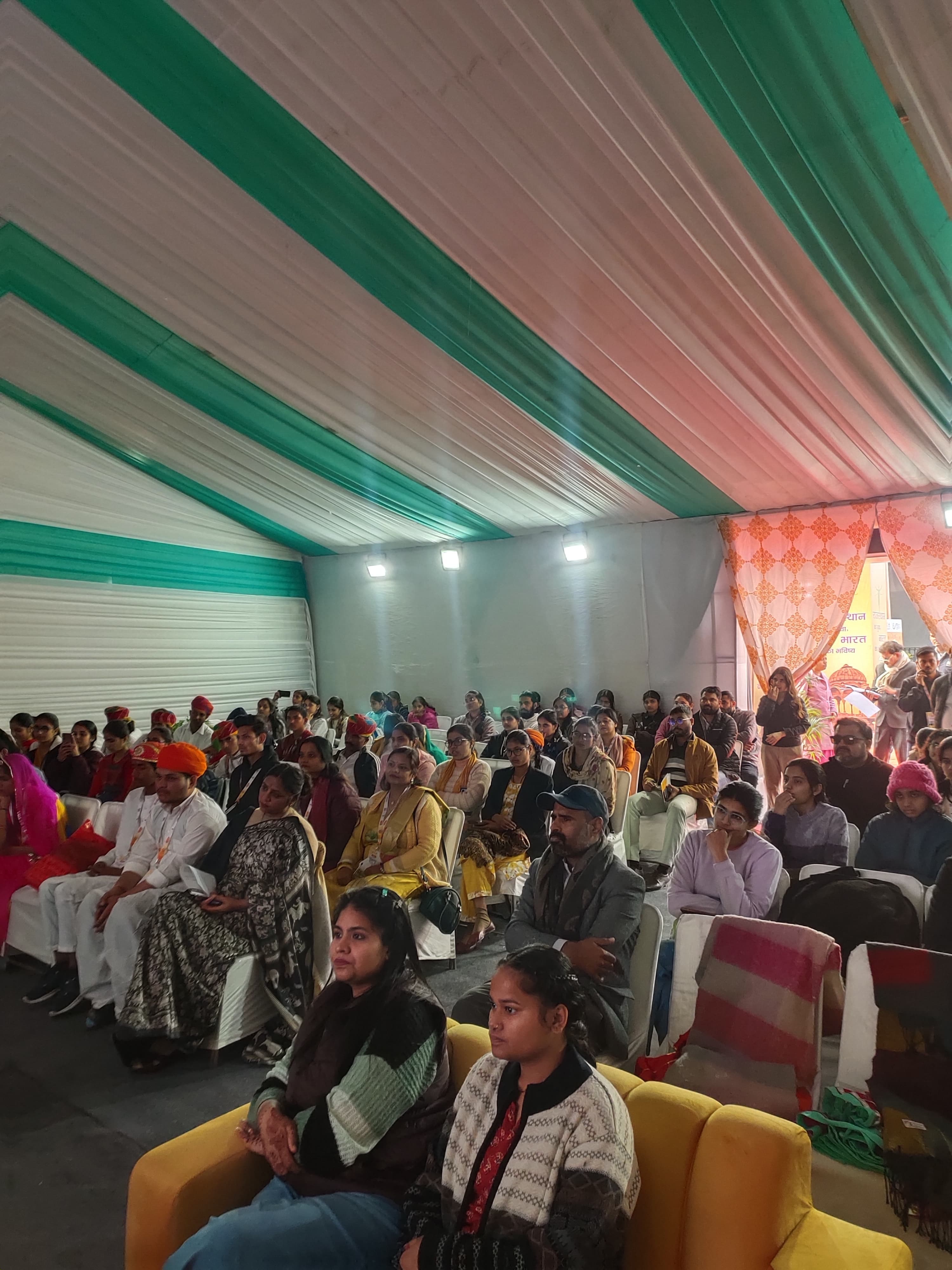 Audience attending a Rayah Minds wellbeing event